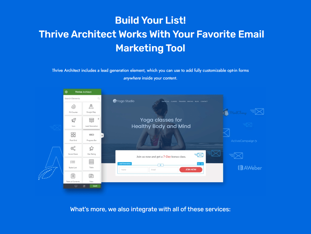 thrive architect